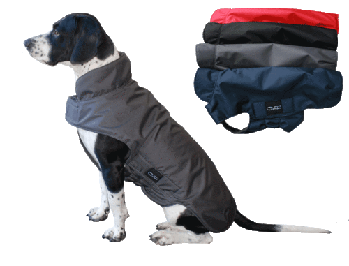 Infrarot-Ganzjahres-Hundemantel - Standard -  60 cm schwarz